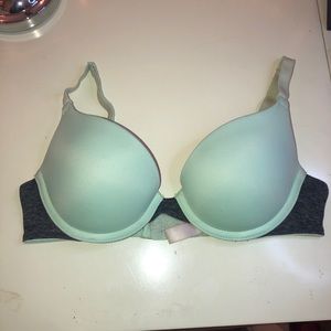 VS PINK GREEN BRA